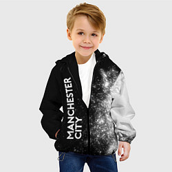 Куртка с капюшоном детская MANCHESTER CITY Арт По вертикали, цвет: 3D-черный — фото 2