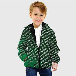 Куртка с капюшоном детская РЭНДЖ РОВЕР Краска Паттерн, цвет: 3D-черный — фото 2