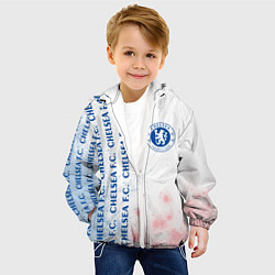 Куртка с капюшоном детская CHELSEA Краска, цвет: 3D-белый — фото 2