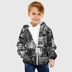 Куртка с капюшоном детская The last of us comix, цвет: 3D-белый — фото 2