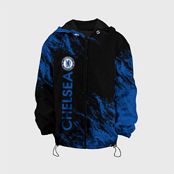 Куртка с капюшоном детская Chelsea текстура, цвет: 3D-черный