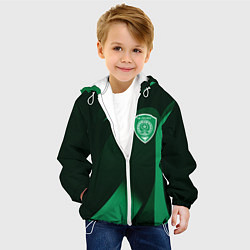 Куртка с капюшоном детская Футбольный клуб АХМАТ ЧЕЧНЯ, цвет: 3D-белый — фото 2