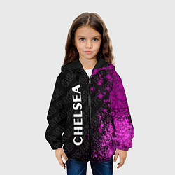 Куртка с капюшоном детская Chelsea Pro Football, цвет: 3D-черный — фото 2