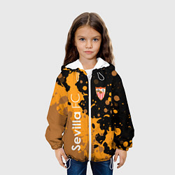 Куртка с капюшоном детская Sevilla Краска, цвет: 3D-белый — фото 2