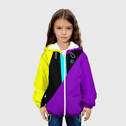 Куртка с капюшоном детская FIRM прямиком из 80х, цвет: 3D-белый — фото 2