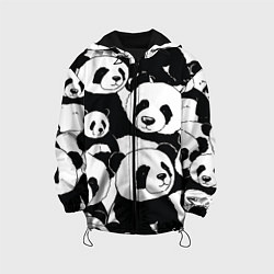 Детская куртка С пандами паттерн