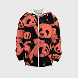 Детская куртка С красными пандами
