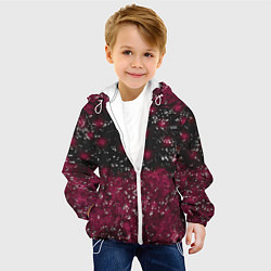 Куртка с капюшоном детская Звёзды и лучи, цвет: 3D-белый — фото 2