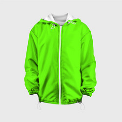 Детская куртка Кислотный зеленый