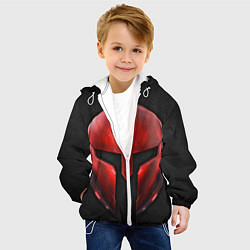 Куртка с капюшоном детская Red Gladiator, цвет: 3D-белый — фото 2
