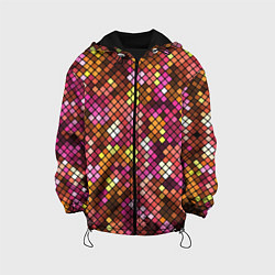 Куртка с капюшоном детская Disco style, цвет: 3D-черный