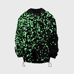 Детская куртка Green pixel