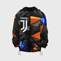Детская куртка Juventus orange black style