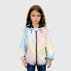 Куртка с капюшоном детская Tie dye из сериала убийства в одном здании, цвет: 3D-черный — фото 2