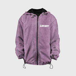 Детская куртка Розовые джинсы lucky 77