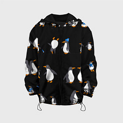 Детская куртка Веселая семья пингвинов