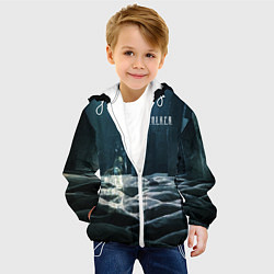 Куртка с капюшоном детская STALKER Одиночка призрак, цвет: 3D-белый — фото 2