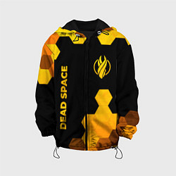 Детская куртка Dead Space - gold gradient вертикально