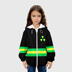 Куртка с капюшоном детская Stalker game, цвет: 3D-белый — фото 2