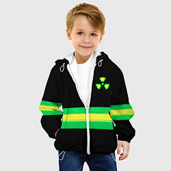 Куртка с капюшоном детская Stalker game, цвет: 3D-белый — фото 2