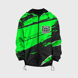 Детская куртка Bayer 04 sport green