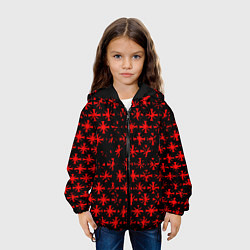 Куртка с капюшоном детская Farcry текстура юбисофт гейм, цвет: 3D-черный — фото 2