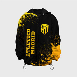 Детская куртка Atletico Madrid - gold gradient вертикально