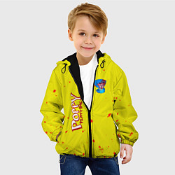 Куртка с капюшоном детская Poppy Playtime Хагги Вагги монстр, цвет: 3D-черный — фото 2