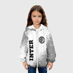 Куртка с капюшоном детская Inter sport на светлом фоне вертикально, цвет: 3D-белый — фото 2