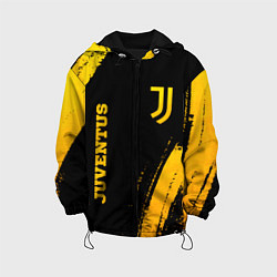 Детская куртка Juventus - gold gradient вертикально