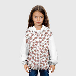 Куртка с капюшоном детская Деньги рубли, цвет: 3D-белый — фото 2