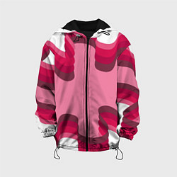 Куртка с капюшоном детская Музыкальная линия, цвет: 3D-черный