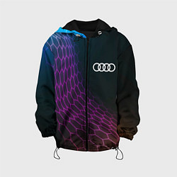 Детская куртка Audi neon hexagon