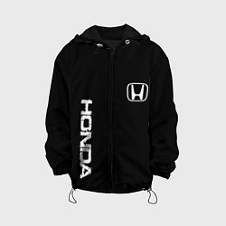 Детская куртка Honda white logo auto