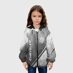 Куртка с капюшоном детская Chrysler - grey gradient вертикально, цвет: 3D-черный — фото 2