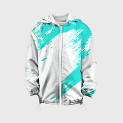 Детская куртка Color white light blue