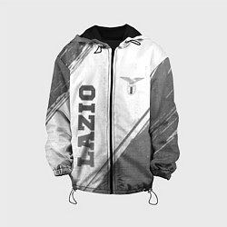 Куртка с капюшоном детская Lazio - white gradient вертикально, цвет: 3D-черный