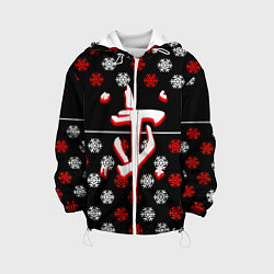 Детская куртка Doom winter pattern steel