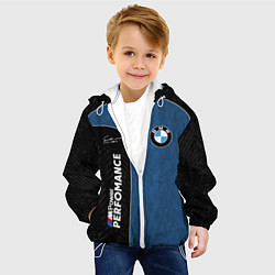 Куртка с капюшоном детская BMW Performance Power, цвет: 3D-белый — фото 2