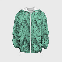 Куртка с капюшоном детская В Бузулукском бору, цвет: 3D-белый