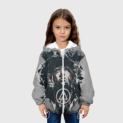 Куртка с капюшоном детская Linkin Park: My Style, цвет: 3D-белый — фото 2