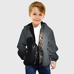 Куртка с капюшоном детская K pop, цвет: 3D-черный — фото 2
