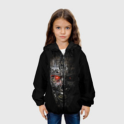 Куртка с капюшоном детская Терминатор: Генезис, цвет: 3D-черный — фото 2