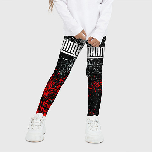 Детские легинсы LINDEMANN: Colour Splash / 3D-принт – фото 3