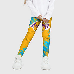 Леггинсы для девочки Kobe Bryant, цвет: 3D-принт — фото 2