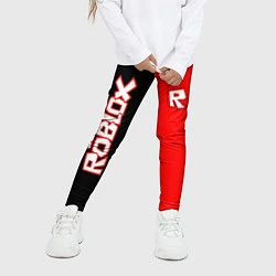 Леггинсы для девочки ROBLOX, цвет: 3D-принт — фото 2