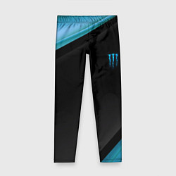 Леггинсы для девочки MONSTER ENERGY Z, цвет: 3D-принт