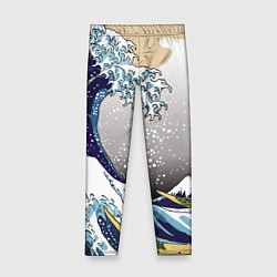 Детские легинсы The great wave off kanagawa