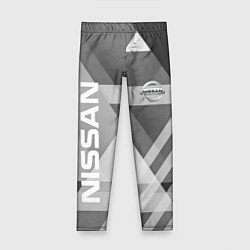Леггинсы для девочки NISSAN, цвет: 3D-принт
