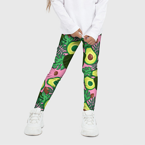 Детские легинсы Avocado / 3D-принт – фото 3